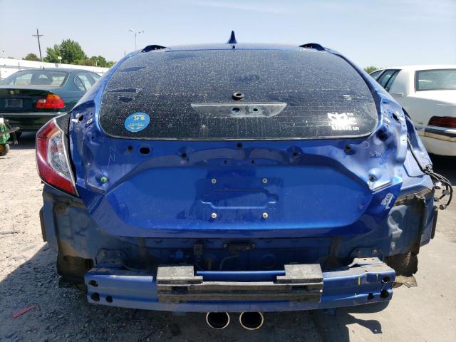 SHHFK7H93JU218824 - 2018 HONDA CIVIC SPORT TOURING BLUE photo 6