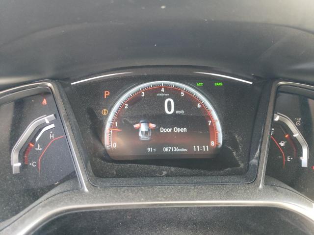 SHHFK7H93JU218824 - 2018 HONDA CIVIC SPORT TOURING BLUE photo 9