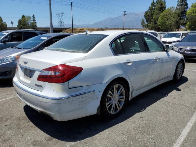 KMHGC4DD0CU194581 - 2012 HYUNDAI GENESIS 3.8L WHITE photo 3