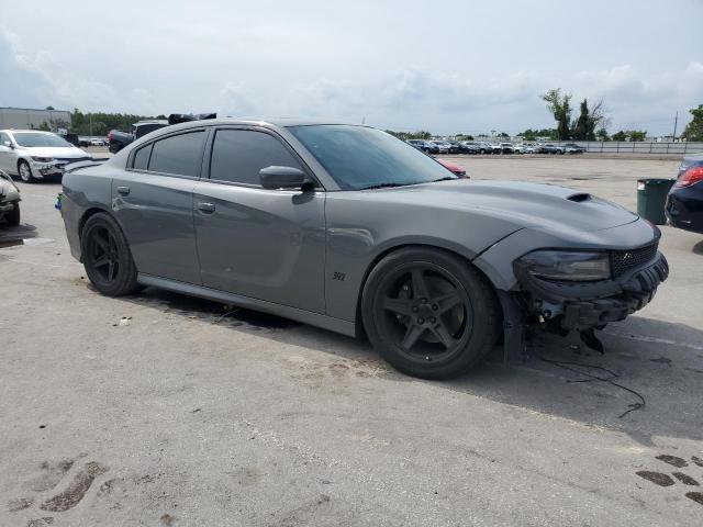 2C3CDXGJ4JH163325 - 2018 DODGE CHARGER R/T 392 GRAY photo 4