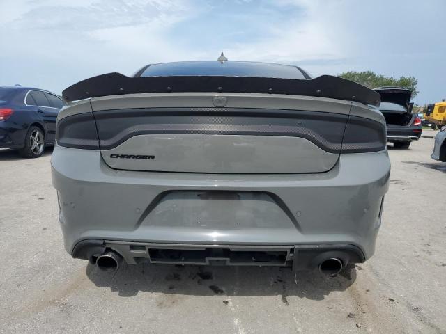 2C3CDXGJ4JH163325 - 2018 DODGE CHARGER R/T 392 GRAY photo 6