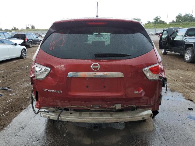 5N1AR2MN8EC720966 - 2014 NISSAN PATHFINDER S RED photo 6