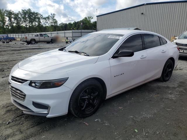 1G1ZB5ST0GF238128 - 2016 CHEVROLET MALIBU LS WHITE photo 1