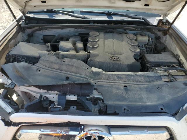 JTEBU5JR7C5087342 - 2012 TOYOTA 4RUNNER SR5 WHITE photo 12