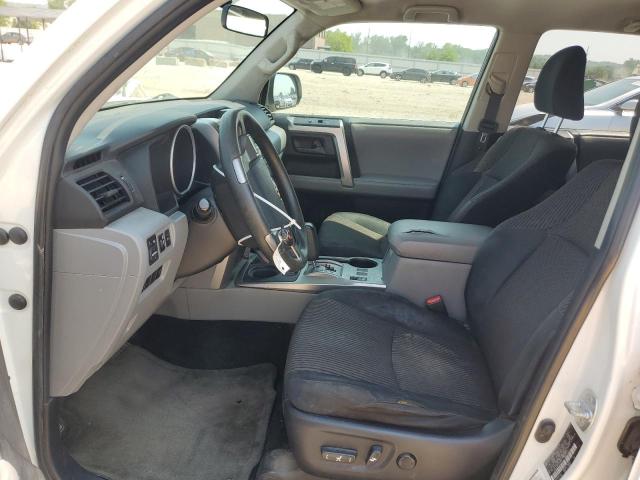 JTEBU5JR7C5087342 - 2012 TOYOTA 4RUNNER SR5 WHITE photo 7