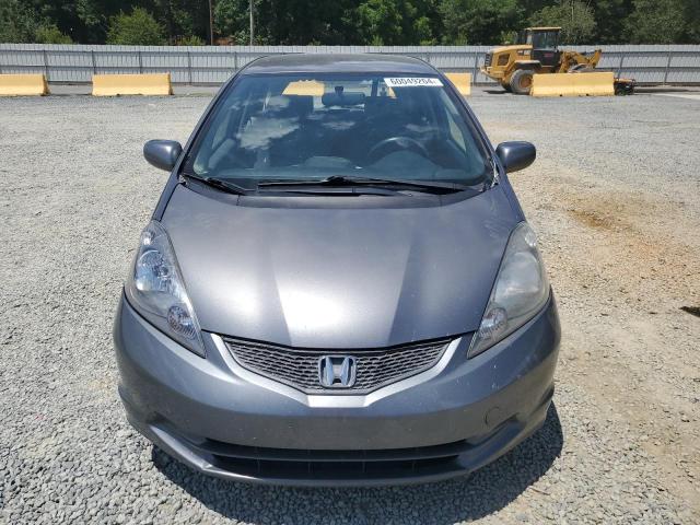 JHMGE8H38DC071737 - 2013 HONDA FIT GRAY photo 5