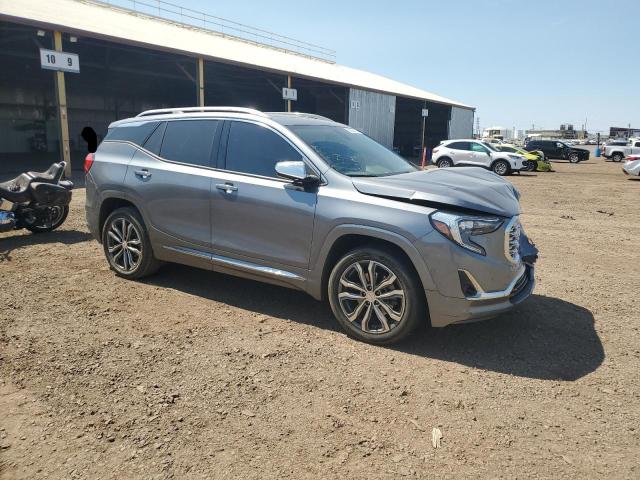 3GKALSEX0JL357555 - 2018 GMC TERRAIN DENALI GRAY photo 4