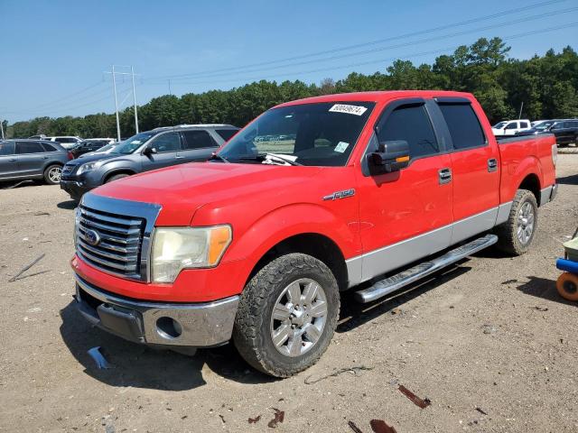 1FTFW1CF2BFA41289 - 2011 FORD F150 SUPERCREW RED photo 1