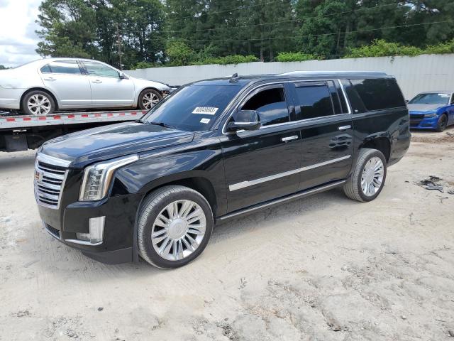 1GYS3KKJ5JR216905 - 2018 CADILLAC ESCALADE ESV PLATINUM შავი ფოტო 1
