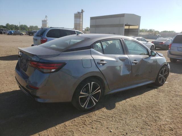 3N1AB8DV1NY288422 - 2022 NISSAN SENTRA SR GRAY photo 3