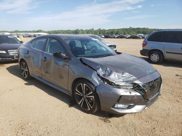 3N1AB8DV1NY288422 - 2022 NISSAN SENTRA SR GRAY photo 4