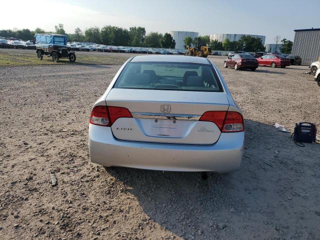 2HGFA16599H354903 - 2009 HONDA CIVIC LX SILVER photo 6