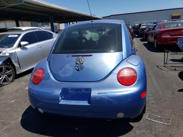 3VWCA21C1YM413078 - 2000 VOLKSWAGEN BEETLE GLS BLUE photo 6