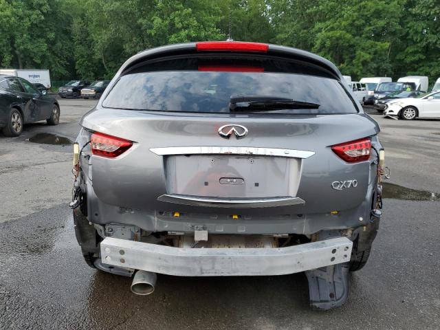 JN8CS1MW4HM414239 - 2017 INFINITI QX70 GRAY photo 6