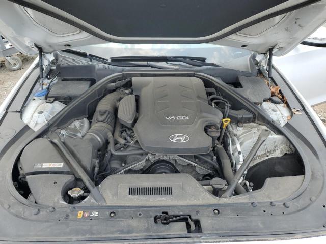 KMHGN4JEXFU049141 - 2015 HYUNDAI GENESIS 3.8L WHITE photo 11