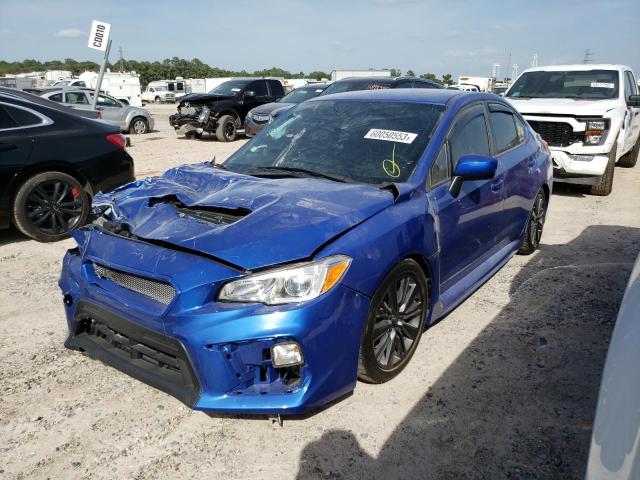 JF1VA1A65M9815989 - 2021 SUBARU WRX BLUE photo 1