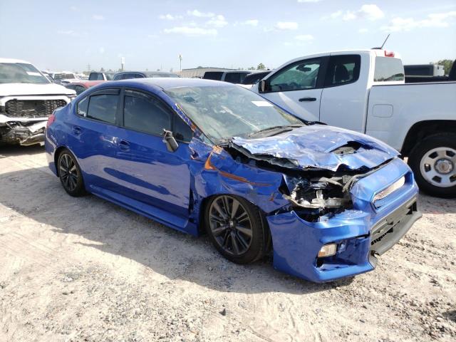 JF1VA1A65M9815989 - 2021 SUBARU WRX BLUE photo 4