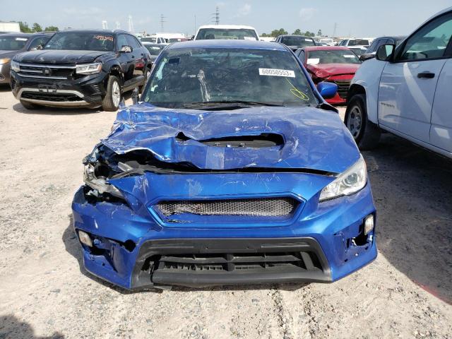 JF1VA1A65M9815989 - 2021 SUBARU WRX BLUE photo 5