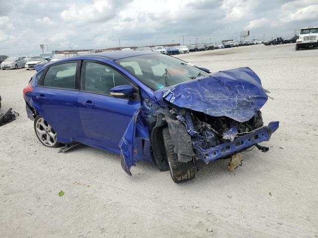 1FADP3L90EL119848 - 2014 FORD FOCUS ST BLUE photo 4