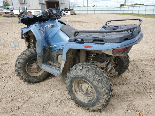 4XASEE575MA726358 - 2021 POLARIS SPORTSMAN 570 EPS 蓝色 照片 3