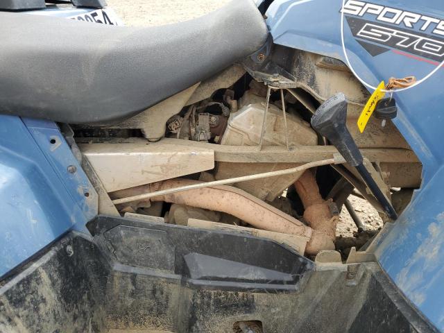 4XASEE575MA726358 - 2021 POLARIS SPORTSMAN 570 EPS 蓝色 照片 7