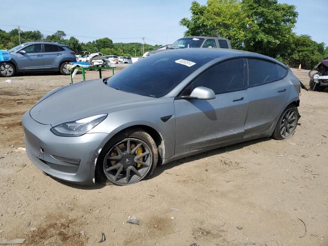 5YJ3E1EBXMF925066 - 2021 TESLA MODEL 3 WHITE photo 1