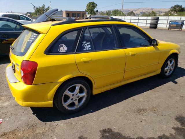 JM1BJ245321558834 - 2002 MAZDA PROTEGE PR5 黄色 照片 3