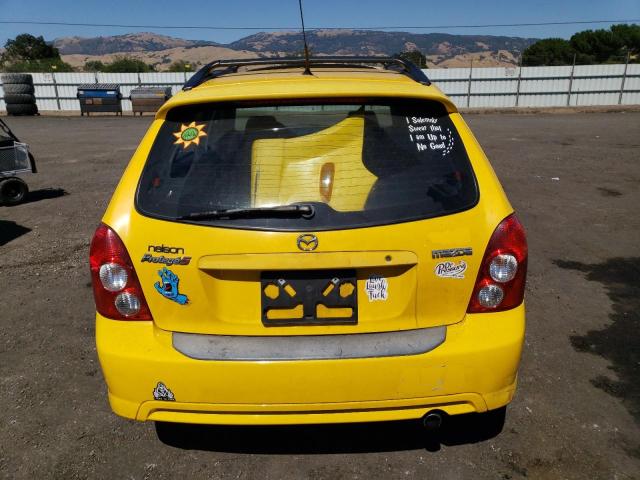 JM1BJ245321558834 - 2002 MAZDA PROTEGE PR5 黄色 照片 6