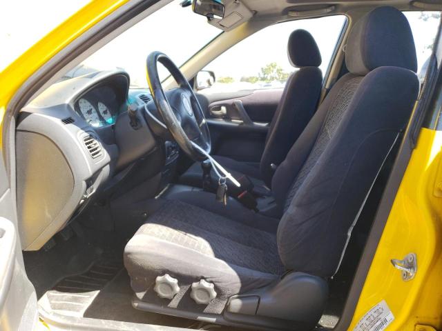 JM1BJ245321558834 - 2002 MAZDA PROTEGE PR5 黄色 照片 7