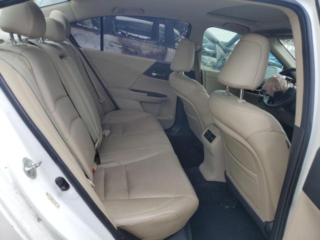 1HGCR2F80DA005194 - 2013 HONDA ACCORD EXL თეთრი ფოტო 10