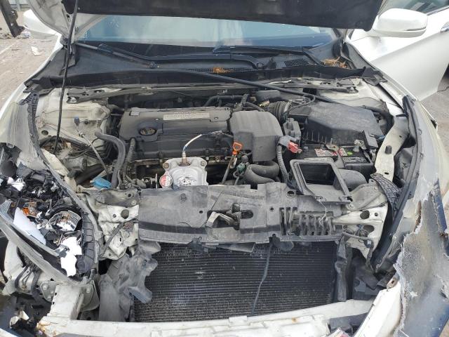 1HGCR2F80DA005194 - 2013 HONDA ACCORD EXL თეთრი ფოტო 11