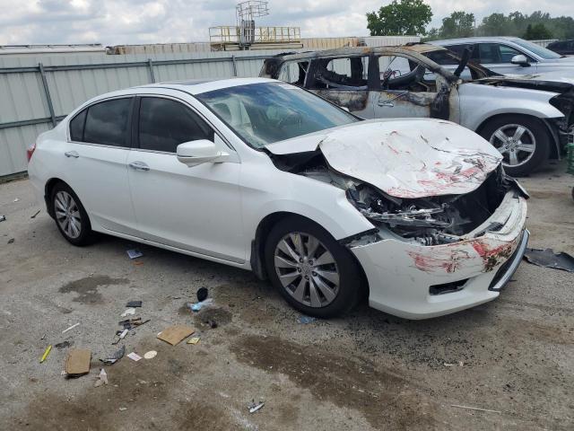 1HGCR2F80DA005194 - 2013 HONDA ACCORD EXL თეთრი ფოტო 4