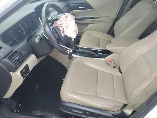 1HGCR2F80DA005194 - 2013 HONDA ACCORD EXL თეთრი ფოტო 7