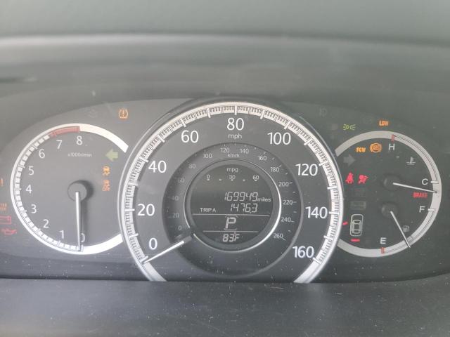 1HGCR2F80DA005194 - 2013 HONDA ACCORD EXL თეთრი ფოტო 9