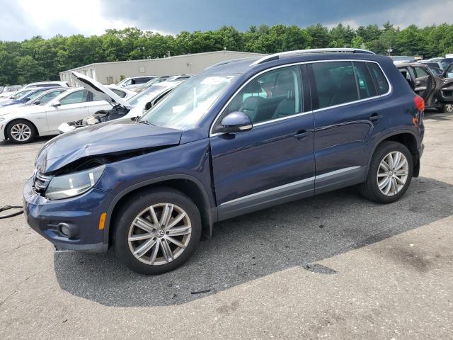 WVGBV3AX2DW599845 - 2013 VOLKSWAGEN TIGUAN S BLUE photo 1