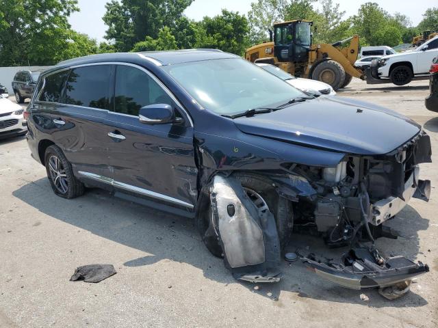 5N1DL0MN1JC529385 - 2018 INFINITI QX60 BLUE photo 4