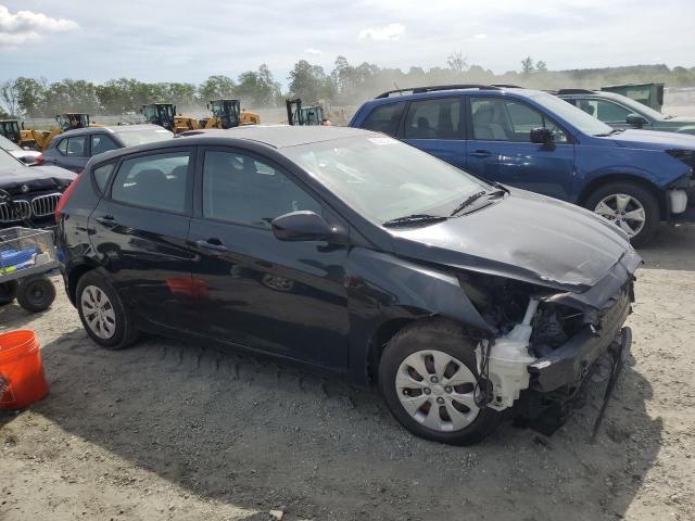 KMHCT5AE9HU364090 - 2017 HYUNDAI ACCENT SE BLACK photo 4