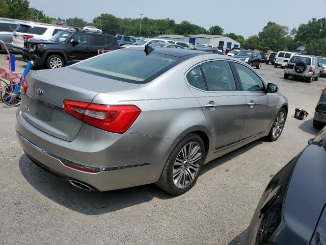 KNALN4D78E5139832 - 2014 KIA CADENZA PREMIUM SILVER photo 3