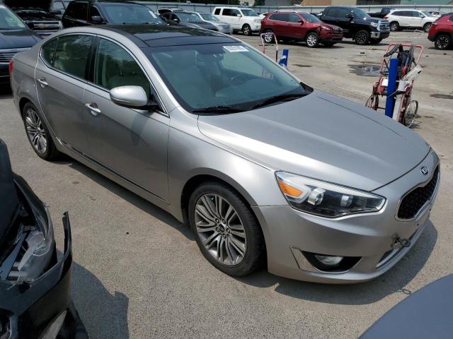 KNALN4D78E5139832 - 2014 KIA CADENZA PREMIUM SILVER photo 4