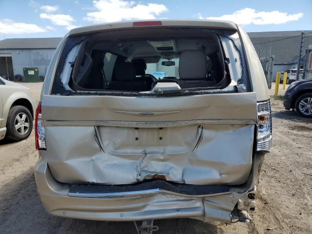 2C4RC1CG0ER175150 - 2014 CHRYSLER TOWN & COU TOURING L TAN photo 6