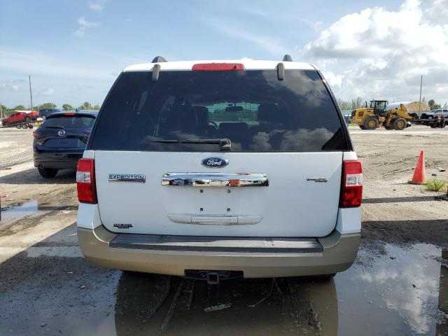 1FMFU17517LA17268 - 2007 FORD EXPEDITION EDDIE BAUER WHITE photo 6