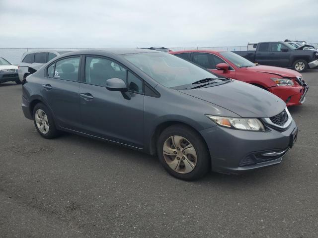 2HGFB2F56DH571420 - 2013 HONDA CIVIC LX CHARCOAL photo 4