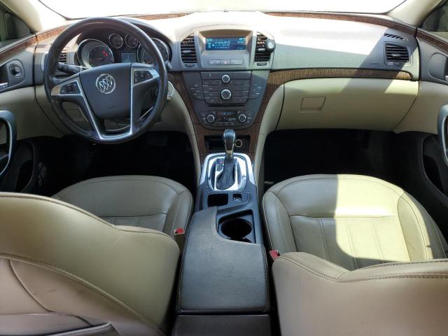 2G4GR5EK1C9115451 - 2012 BUICK REGAL WHITE photo 8