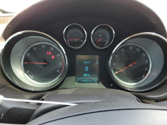 2G4GR5EK1C9115451 - 2012 BUICK REGAL WHITE photo 9