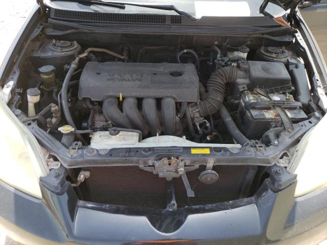 2T1KR32E55C348351 - 2005 TOYOTA COROLLA MA XR BLACK photo 11