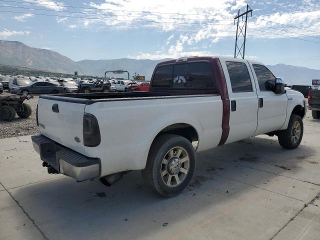 1FTSW21P96EB54037 - 2006 FORD F250 SUPER DUTY WHITE photo 3