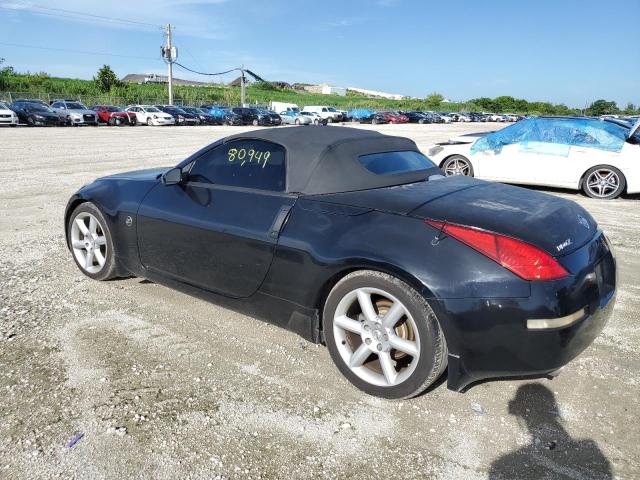 JN1AZ36AX4M252285 - 2004 NISSAN 350Z ROADSTER BLACK photo 2