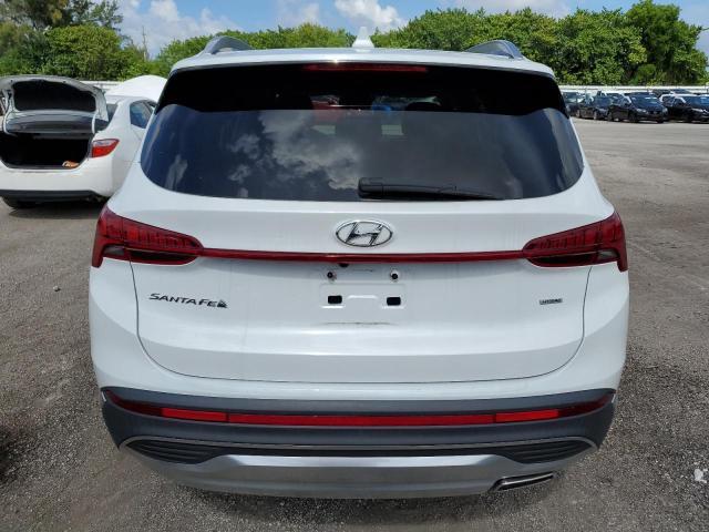 5NMS3DAJ0NH466016 - 2022 HYUNDAI SANTA FE SEL WHITE photo 6