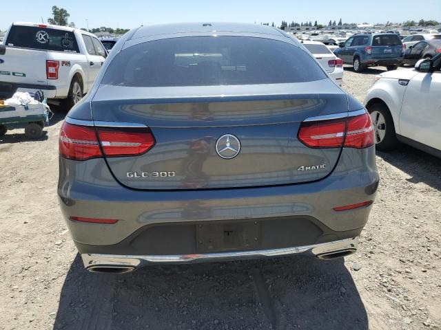 WDC0J4KBXHF160537 - 2017 MERCEDES-BENZ GLC COUPE 300 4MATIC GRAY photo 6