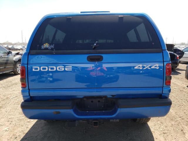 1B7HF13Z3WJ191076 - 1998 DODGE RAM 1500 BLUE photo 6